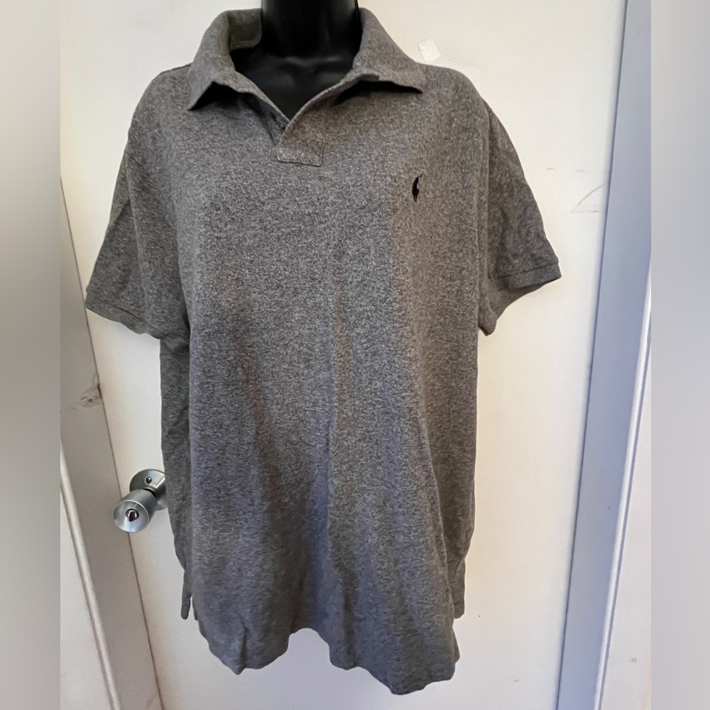 Polo by Ralph Lauren Men's Shirt Size X-Large Dark Gray 100% Cotton Casual